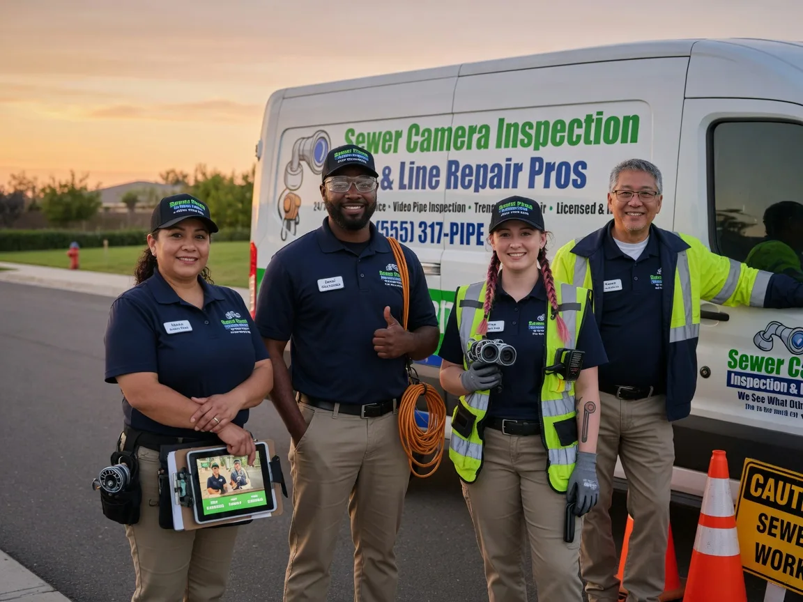 Sewer Line Repair company in Fresno, CA